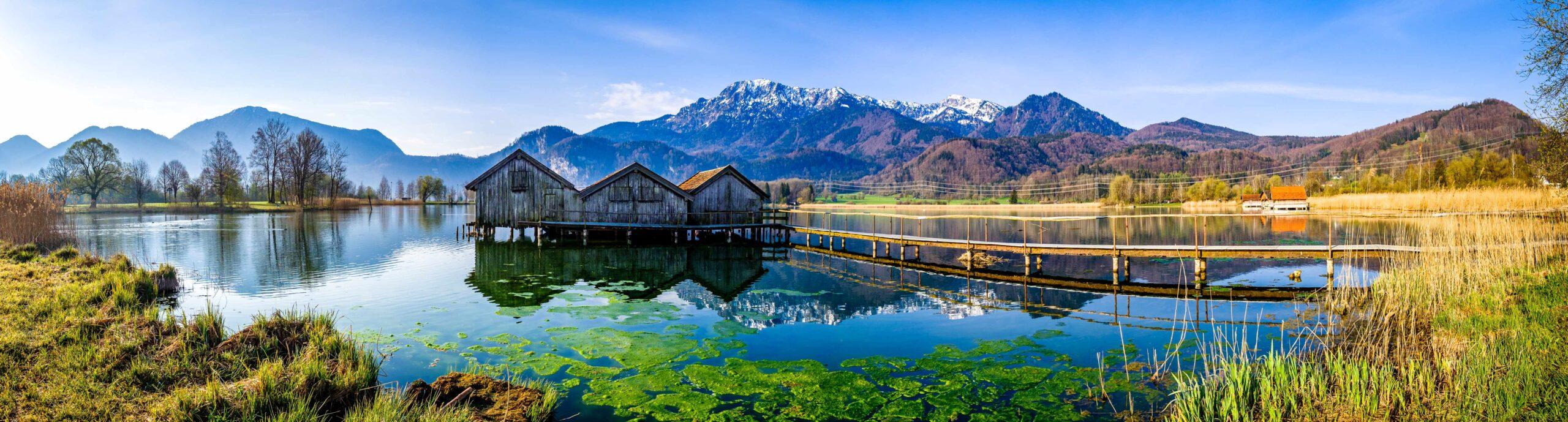 Landschaft am Kochelsee - Bayern